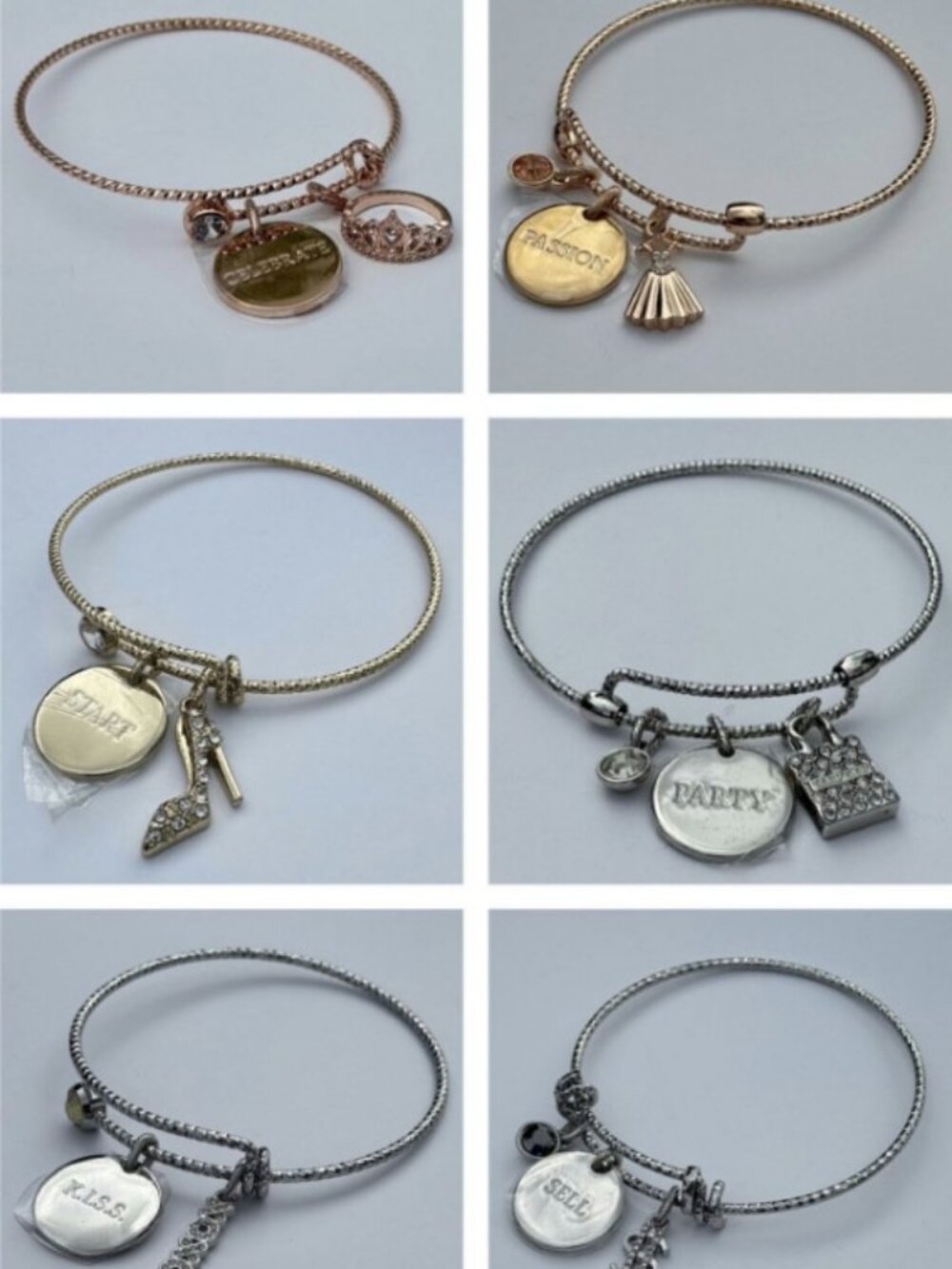 NEW! Mary Kay Achievement Bracelets (6 Items)